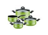 GSW Kochtopf-Set Milano Color 7-tlg. grün