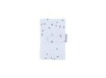Kikkaboo Windeltasche Bear with me Wickeltasche, Selbstverschluss, Baumwolle blau