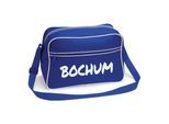 multifanshop Retrotasche - Bochum - Textmarker - Druck weiß - Tasche
