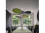 Deckensegel-Set ceiling round Deckenträger Farbe: lichtgrau, Größe: 75x75x2,5cm
