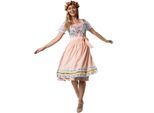 tectake® Frauenkostüm Midi-Dirndl Erding Modell 2