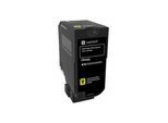 Original Lexmark CS 725 de (74C2HYE) Toner Gelb