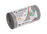Deiss FIRST PLUS Müllbeutel, mit Tragegriff, LDPE, 14 µm, grau, B 500 x H 600 mm, 30 Liter, 1800 Stück
