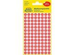 AVERY Zweckform Markierungspunkte 3010, rot