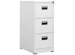 vidaXL Aktenschrank Hellgrau 46x62x102,5 cm Stahl