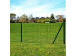 vidaXL Eurozaun Stahl 25 x 0,8 m Grün