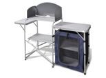 vidaXL Campingküche Klappbar mit Aluminium-Windschutz