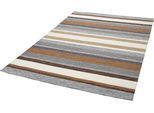 Gino Falcone Teppich »Rosetta-Stripes« rechteckig 20 mm Höhe In- und Outdoor geeignet, Wohnzimmer