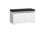 Schuhschrank »Woody Fashion Drago 80 x 42 x 35 cm, Weiss/Schwarz«