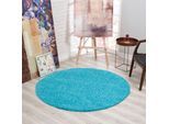 Sanat Hochflor-Teppich »LOCA«, rund, 30 mm Höhe, Wohnzimmer, Langflor, Shaggy, Schlafzimmer