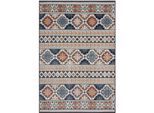 Teppich FLAIR RUGS "Aster", bunt, B:200cm H:2mm L:290cm, Kunstfaser, Teppiche, Outdoor geeignet, Hoch-Tief Effekt