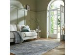 Teppich FLAIR RUGS "Windsor", grün, B:80cm H:4mm L:150cm, Kunstfaser, Teppiche, Teppich, Waschbarer Teppich