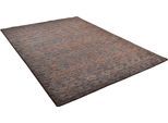 Wollteppich THEKO "Nebraska ZO89615" Gr. 3, grau (anthrazit), B:120cm H:10mm L:180cm, Wolle, Teppiche, Handweb-Teppich, reine Wolle, Gabbeh-Struktur, handgewebt