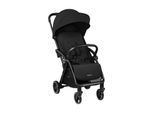 Kikkaboo Kinderwagen Buggy Ciela 22 kg faltbar 360-Grad-Drehung Vorderräder Gurt schwarz