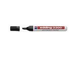 EDDING Permanent Marker 3300, mit Keilspitze, 1 Stück, schwarz