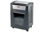 Rexel Momentum M515 Aktenvernichter P5, Partikelschnitt 2 x 15 mm, 30 l, 15 Blatt Schnittleistung, Anti-Papierstau-Technologie, mit Rollen, schwarz