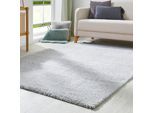 Andiamo Hochflor-Teppich »Chicago«, rechteckig, 40 mm Höhe, Uni Farben, weich & kuschelig, ideal im Wohnzimmer & Schlafzimmer