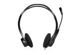 Logitech PC 960 Kopfhörer mit kabel mit Mikrofon - Schwarz