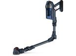 ROWENTA Akku-Hand-und Stielstaubsauger "X-Force Flex 11.60 AQUA, 300 W, beutel-/kabellos, mit Aqua Mop", schwarz (schwarz, blau), B:22,8cm H:39,5cm T:57,8cm, Akkusauger, LED-Düse, 45 Min. Laufzeit, Display mit Kontrollanzeige, RH9898