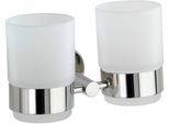 WENKO Zahnputzbecher »Bosio«, aus satiniertem Glas