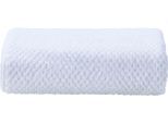 done.® Duschtuch »Provence Honeycomb«, (1 St., Duschtuch 70 x 140 cm), Uni Farben, in Honigwaben-Optik, mit Fransen