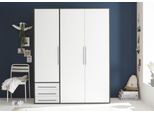 Schlafkontor Drehtürenschrank »Lyss Schrank, Kleiderschrank mit Drehtüren«, in verschiedenen Farben und Grössen erhältlich