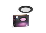 Philips Hue LED Deckenleuchte »White & Color Ambiance Slim Recessed 170 mm schwarz«