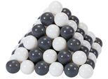 Knorrtoys® Bällebad-Bälle »100 Stück, grey/creme«, (100 St.), 100 Stück