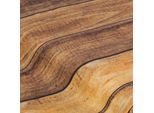 Baumwollstoff-Digitaldruck "Holzwand", Serie Ria, braun