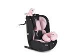 Moni Kindersitz i-Size i-Safe (76-150cm) Isofix, Top Tether, 13-fach verstellbar rosa