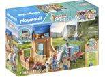 Playmobil® Konstruktions-Spielset »Amelia & Whisper mit Pferdebox (71353), Horses of Waterfall«, (117 St.), teilweise aus...