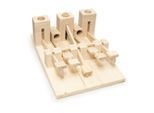 Tier-Intelligenzspielzeug »Hundespiele.ch Orgel, mittelschwer«, Holz, Holzart: Buche, Esche, Fichte (Schweiz, Südeuropa)