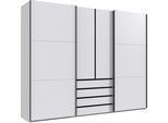 Schwebetürenschrank WIMEX "Magic by fresh to go", weiß, B:300cm H:236cm T:65cm, Schränke, Schwebetürenschrank