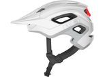Mountainbikehelm ABUS "CLIFFHANGER" Gr. S, weiß (shiny weiß), Helme, S Kopfumfang: 51cm - 55cm