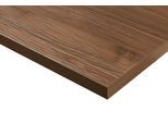 Arbeitsplatte KOCHSTATION "KS-Scafa", braun (nussbaum tabak), B:270cm H:4cm T:60cm, Holzwerkstoff, Tischplatten, in verschiedenen Breiten, Stärke 4 cm
