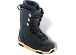 Snowboardboots F2 "Concept Soft-Boot" Gr. 48, schwarz, Schuhe, 48, Normalschaft, Leder, Synthetik, bedruckt, gemustert