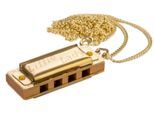 Mundharmonika »Hohner Miniature Little Gold Halskette – C-Dur«