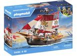 Playmobil® Konstruktions-Spielset »Piratenschiff (71418), Pirates«, (101 St.), Made in Europe