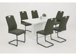 HELA Freischwinger »CHRISTINA«, (Set), 2 St., Webstoff, 1, 2 oder 4 Stück, Schwingstuhl
