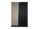 Vorhang »Carol 140 cm x 245 cm, Schwarz«, (1 St.)