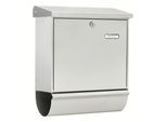 BURG WÄCHTER Briefkasten Comfort - Set 32680 silber