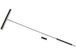 Wasserabzieher WENKO "Rosole", grau (chromfarben), B:40cm L:3cm, Edelstahl, Wasserabzieher, für Badezimmer-Boden und -Fenster