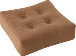 Pouf KARUP DESIGN "More Pouf", braun (mokka), B:70cm H:22cm T:70cm, Stoff, Poufs, Pouf