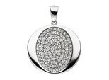 Kettenanhänger JOBO "Anhänger mit 93 Zirkonia", silber (silber 925, weiß), Schmuckanhänger, Damen, Silber 925 (Sterlingsilber), Kettenanhänger, 925 Silber