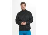 Radtrikot ENDURANCE "CLUSON M MEMBRANE CYCLING", Herren, Gr. M, schwarz, 70% Polyester, 30% Polyurethan, bedruckt, unifarben, normal, ohne Ausschnitt, Trikots, mit wasserdichter Funktions-Membrane