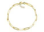 Armband VIVANCE "375/- Gelbgold glanz Ankerkette", gelb, Armbänder, Damen, 19cm, Gold, glänzend, Armband