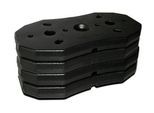 Zusatzgewichte FINNLO BY HAMMER "AUTARK 1500-2600", schwarz, Hantelscheiben