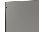 Hochbeet-Verkleidung BIOHORT "Paneelpaket MAXI", grau (quarzgrau, metallic), B:143cm H:77cm, Stahlblech, Abdeckblenden, BxH: 143x77 cm