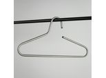 Kleiderbügel SPINDER DESIGN "Victorie", silber (edelstahlfarben), B:42cm H:21,5cm T:1cm, Metall, Kleiderbügel, Kleiderbügel, Breite 42 cm