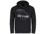 multifanshop Kapuzen Sweatshirt - Deutschland - Meine Fankurve - Druck weiß - Hoodie